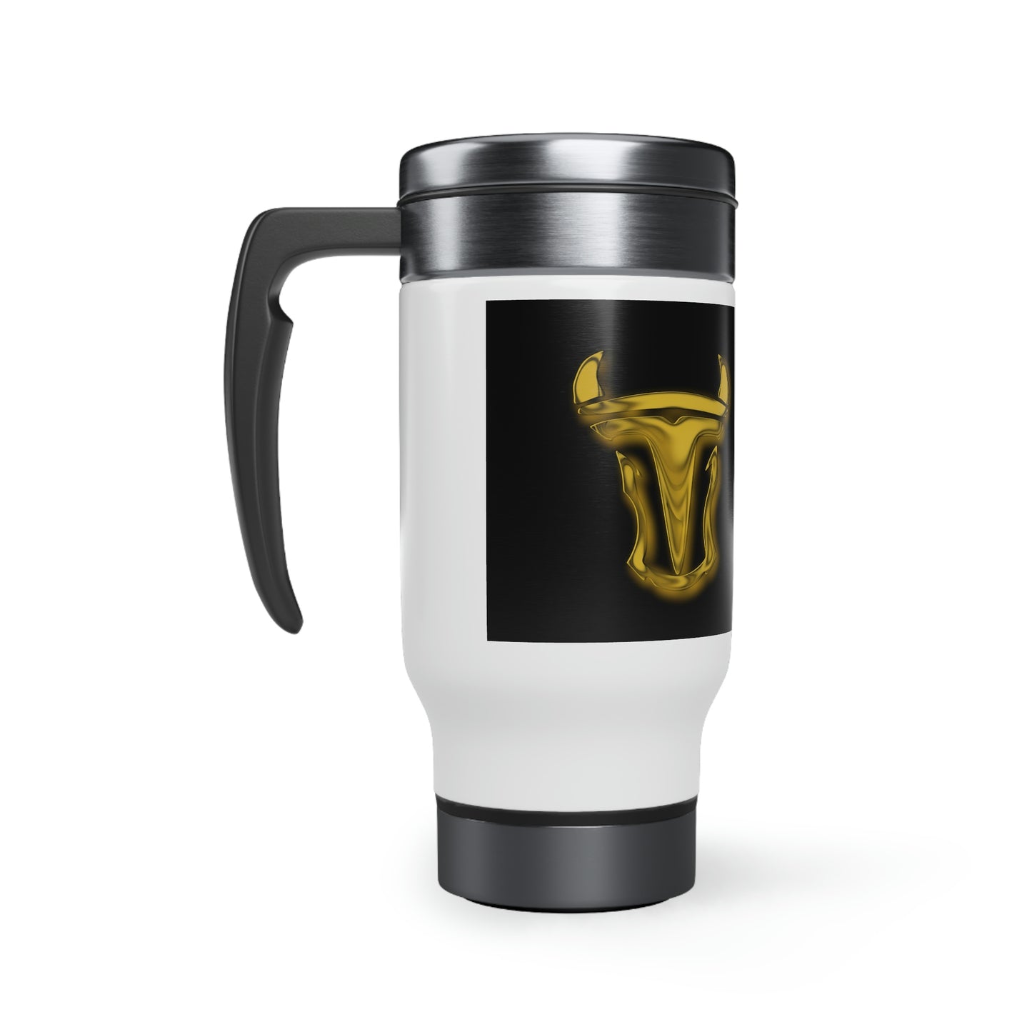 Tesla Bull Goes Plaid Black Coffee Cup, 11oz – TeslaBulls